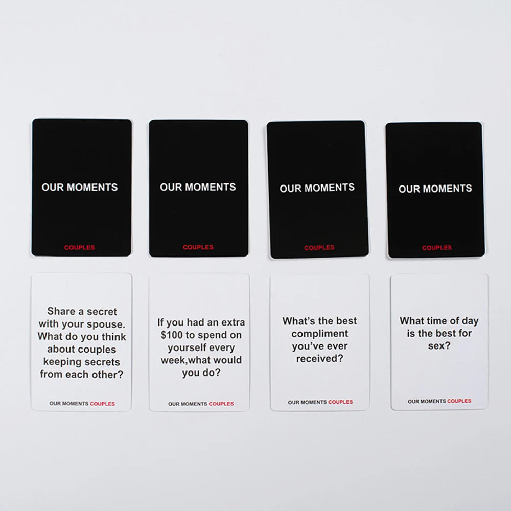 Thought Provoking Conversation Erotic Games Hot Sale for Great Relationships Fun Cards Game for Couples Adult Sexy Game Sex Toys